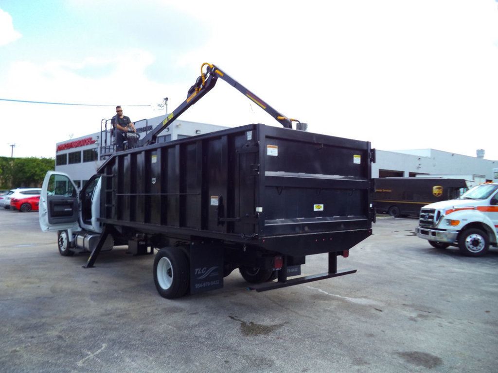 2023 Ford F-650 With 21 Yard Grapple Truck 18ft Dump Garbage Truck - 22032596 - 35