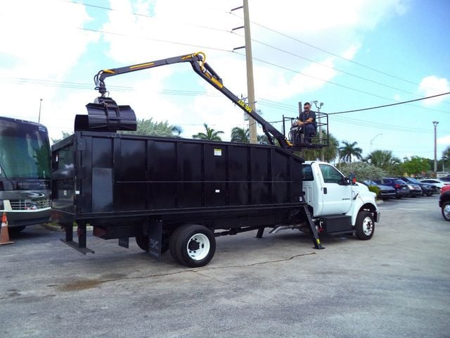 2023 Ford F-650 With 21 Yard Grapple Truck 18ft Dump Garbage Truck - 22032596 - 38