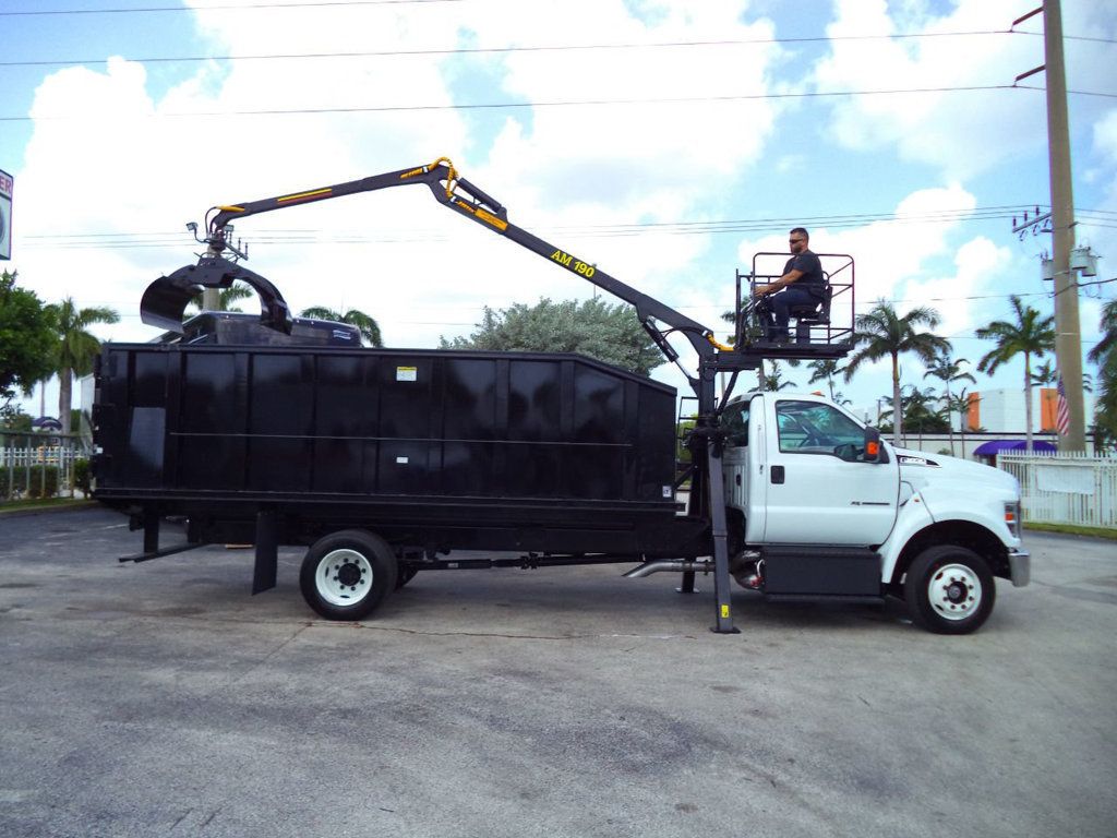 2023 Ford F-650 With 21 Yard Grapple Truck 18ft Dump Garbage Truck - 22032596 - 39
