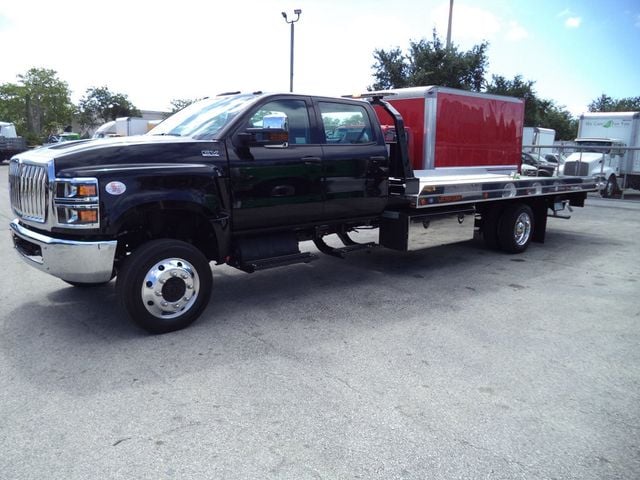 2023 International CV515 *4X4* 20FT ALUM JERRDAN ROLLBACK TOW TRUCK.. *CREWCAB* - 22434554 - 3