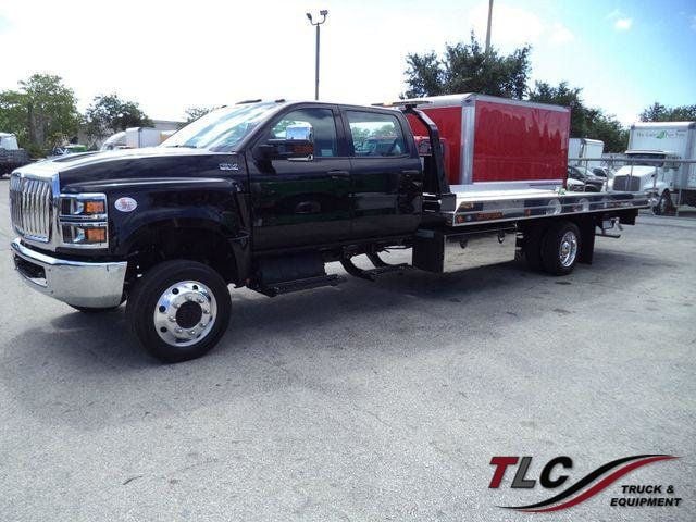 2023 International CV515 *4X4* 20FT ALUM JERRDAN ROLLBACK TOW TRUCK.. *CREWCAB* - 22439253 - 0