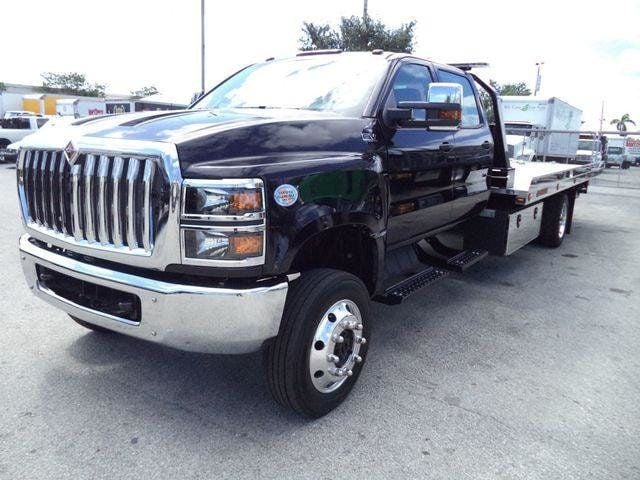 2023 International CV515 *4X4* 20FT ALUM JERRDAN ROLLBACK TOW TRUCK.. *CREWCAB* - 22439253 - 3