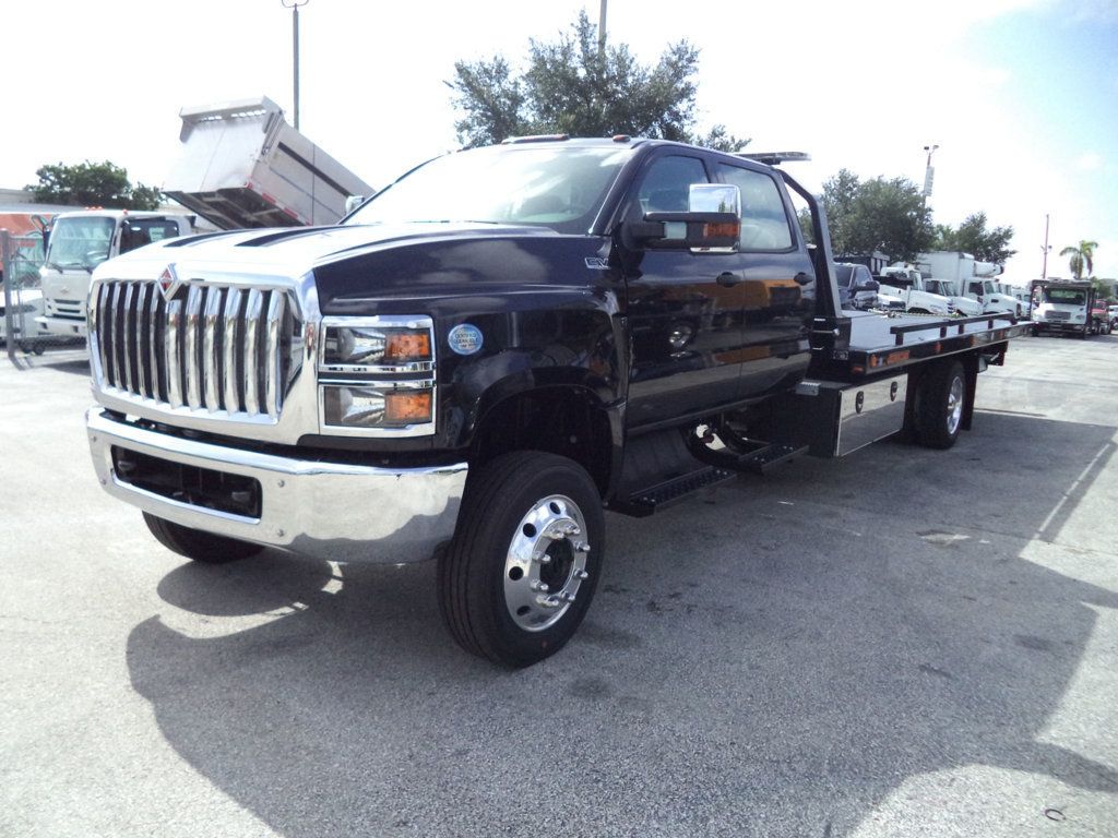 2023 International CV515 *4X4* 20FT JERRDAN ROLLBACK TOW TRUCK.. *CREWCAB* - 22598027 - 2