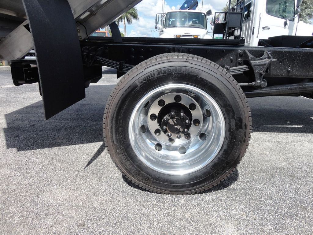2023 International CV515 Crew Cab w/ New 14ft Aluminum Chipper Truck Landscape Dump Body - 20952803 - 15