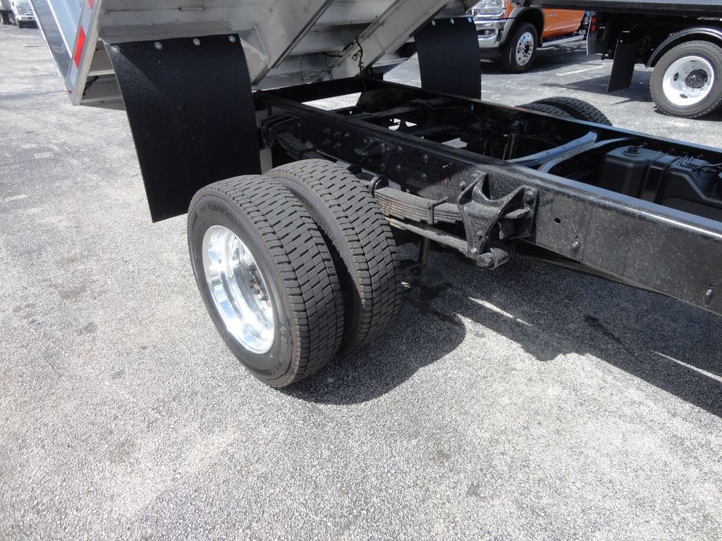 2023 International CV515 Crew Cab w/ New 14ft Aluminum Chipper Truck Landscape Dump Body - 20952803 - 16