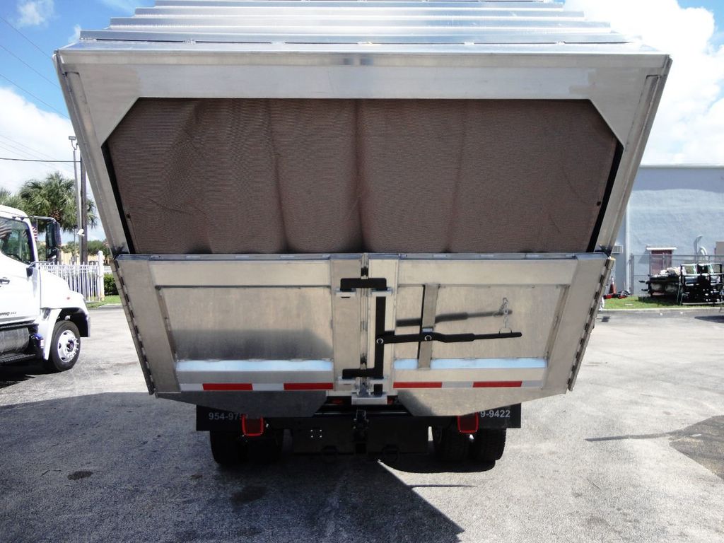 2023 International CV515 Crew Cab w/ New 14ft Aluminum Chipper Truck Landscape Dump Body - 20952803 - 26