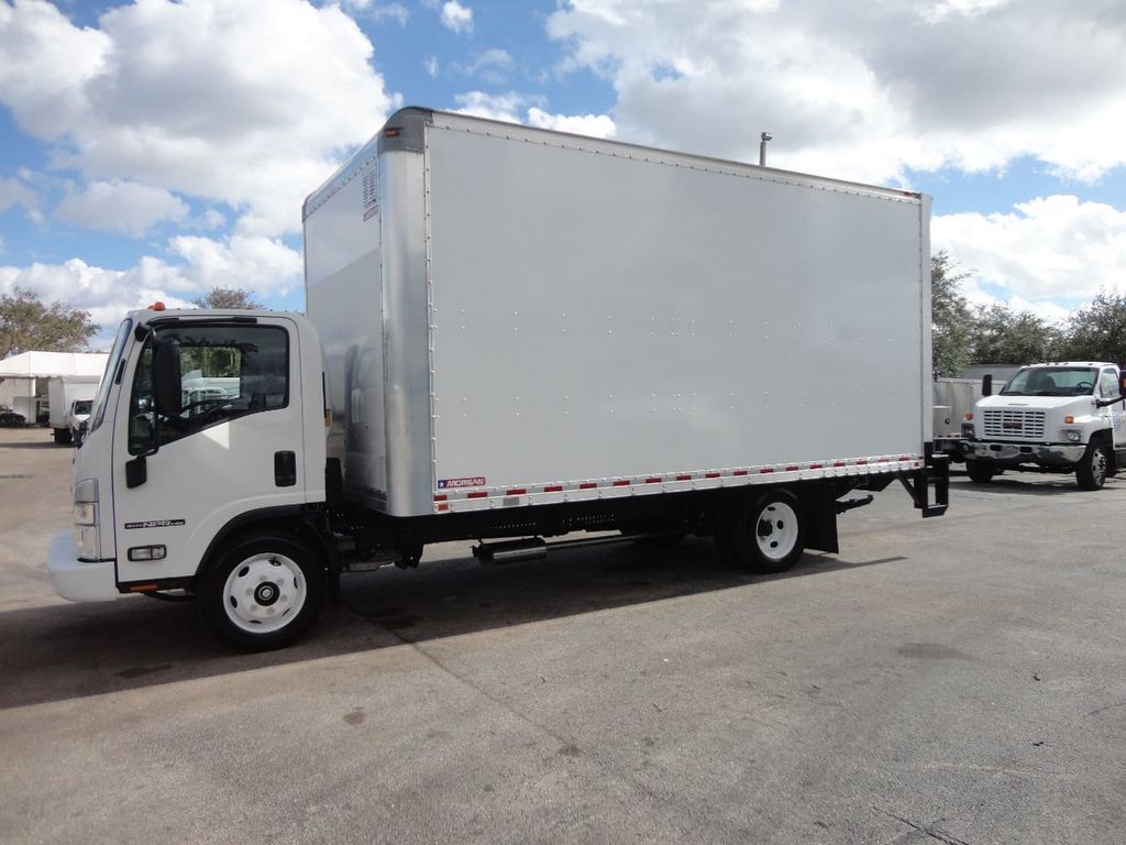 2023 Isuzu NPR HD 18FT DRY BOX.TUCK UNDER LIFTGATE BOX TRUCK CARGO TRUCK - 21739528 - 2