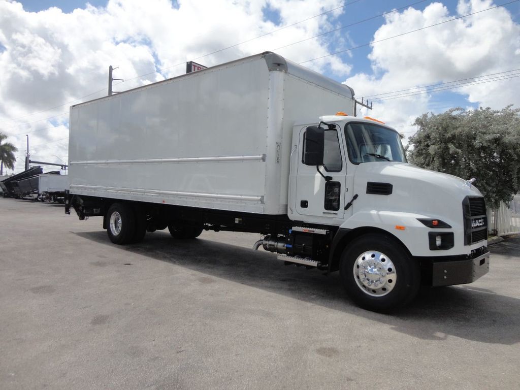 2023 Mack MD6 LIKE NEW 26FT DRY BOX TRUCK. LIFTGATE - 21633910 - 0