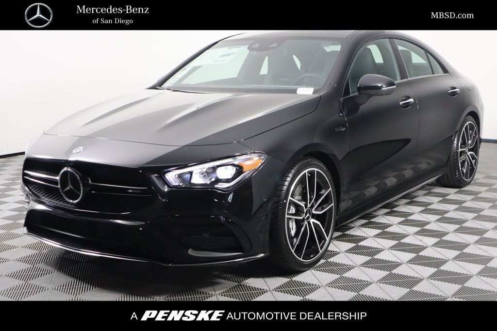 2023 New Mercedes-Benz AMG CLA 35 4MATIC Coupe at PenskeCars.com ...