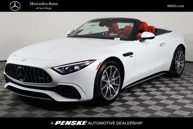 2023 New Mercedes-benz Amg Sl 43 Roadster At Penskecars.com Serving 