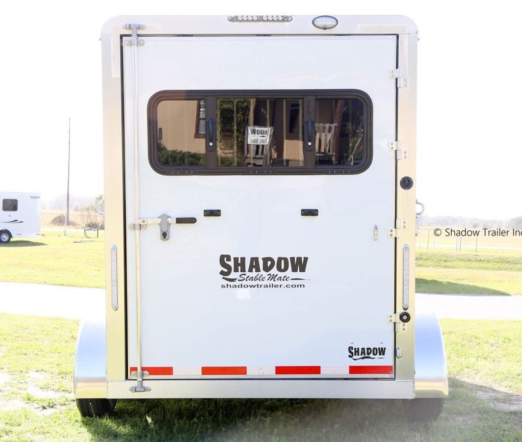 2023 Shadow 2 Horse Slant with Drop Feed Windows & Escape Door  - 21877800 - 6