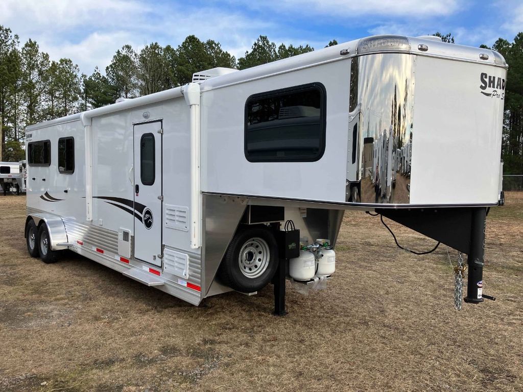 2023 Shadow 2 Horse Straight Load with 7' Living Quarters  - 21755740 - 0