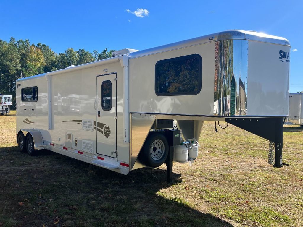 2023 Shadow 3 Horse 9' Slant Living Quarters with Slide  - 21799230 - 1