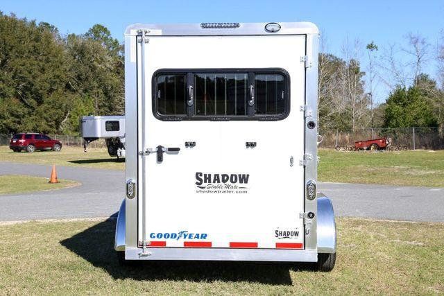 2023 Shadow 3 horse slant with drop feed windows
