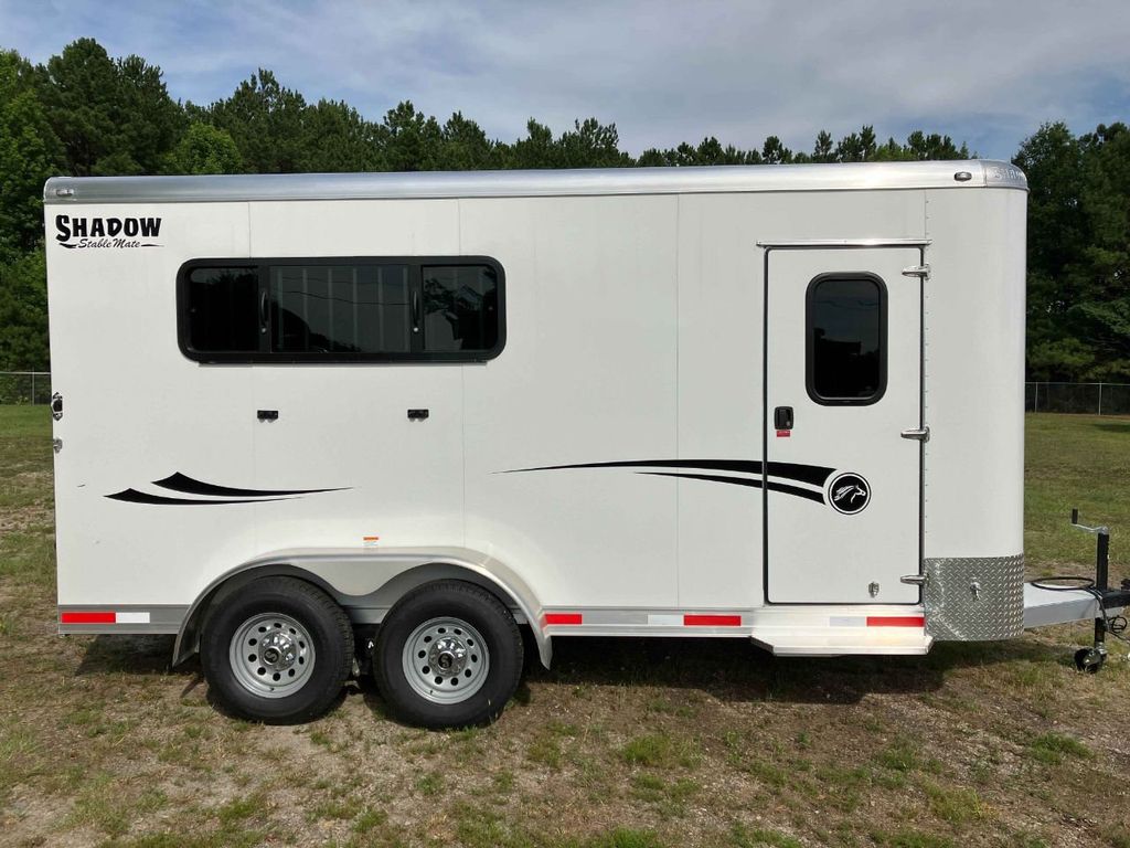 2023 Shadow 3 Horse Slant With Drop Feed Windows  - 21721135 - 1