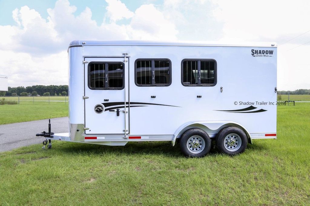 2023 Shadow 3 Horse Slant With Drop Feed Windows  - 21818666 - 8