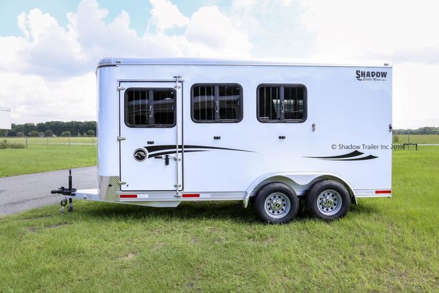 2023 Shadow 3 Horse Slant With Drop Feed Windows  - 21818666 - 8