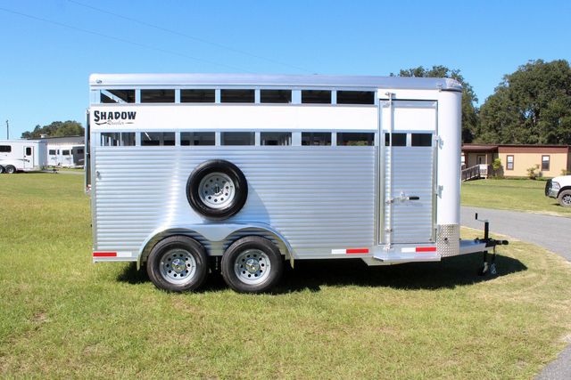 2023 Shadow Rancher Stock Trailer w/ FREE Rubber Package  - 21910230 - 9