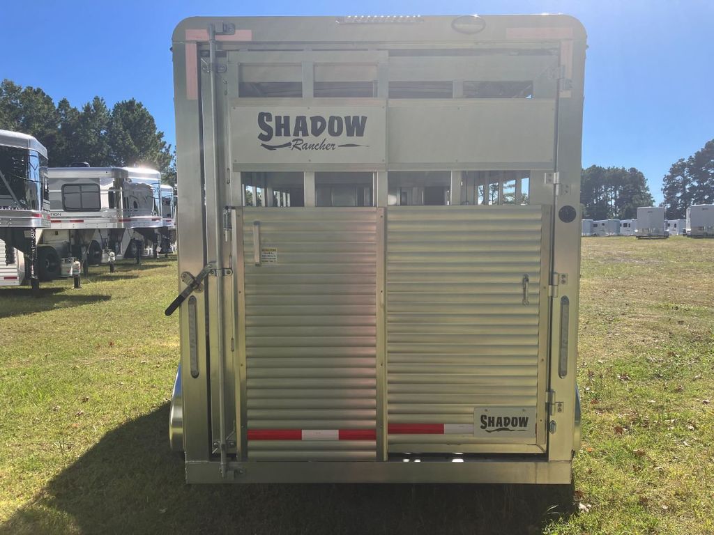 2023 Shadow Rancher Stock Trailer w/ FREE Rubber Package  - 21606089 - 2