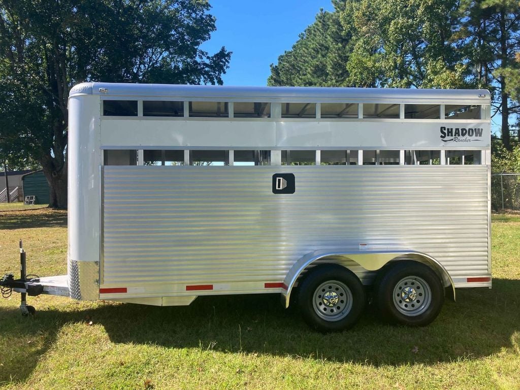 2023 Shadow Rancher Stock Trailer w/ FREE Rubber Package  - 21748262 - 6