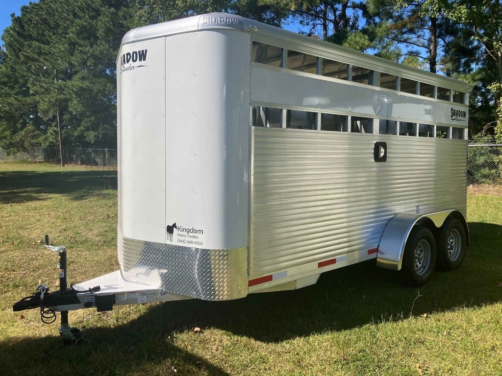 2023 Shadow Rancher Stock Trailer w/ FREE Rubber Package  - 21748262 - 7