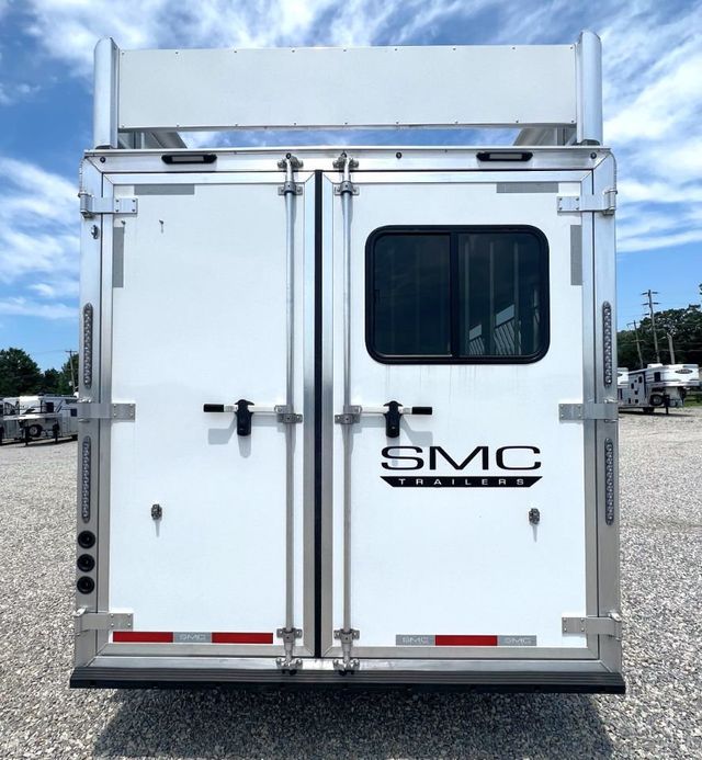 2023 SMC Laramie 4 Horse Slant Load with 12' Living Quarters  - 22028869 - 2