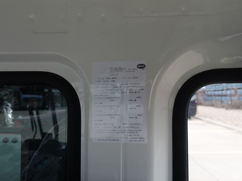 2024 Autocar ACX64 (Refuse - Front Loader) - 22777438 - 64