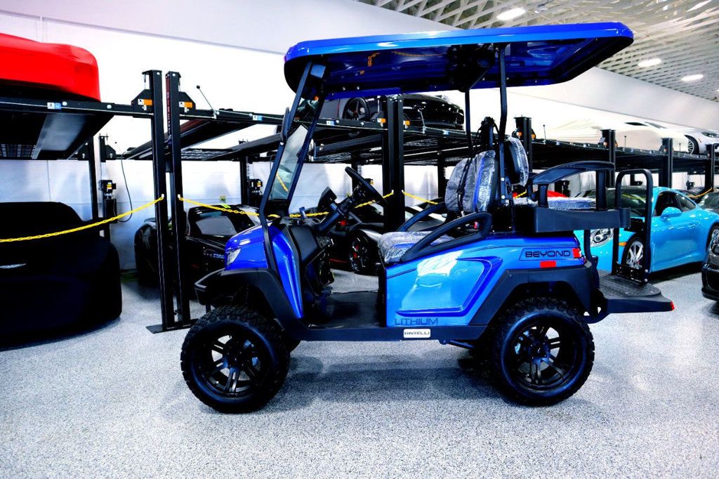 2024 New BINTELLI GOLF CART BEYOND 4P LIFTED 1 Street Legal LSV Golf