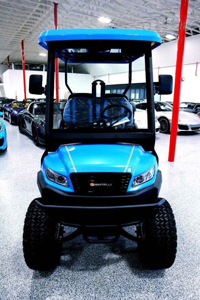 2024 New BINTELLI GOLF CART BEYOND P4 LIFTED 1 Street Legal LSV Golf