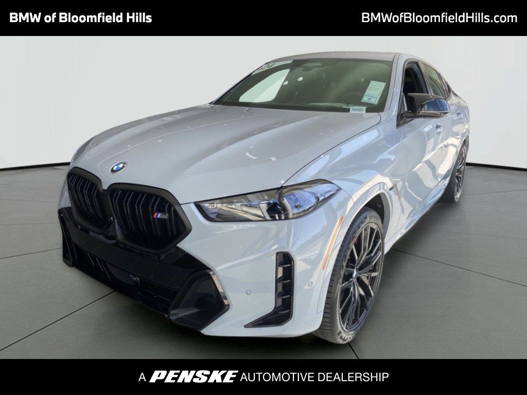 2024 New BMW X6 M60i Sports Activity at PenskeCars.com Serving Bloomfield  Hills, MI, IID 22139710