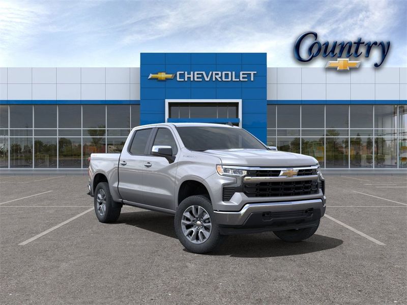 2024 Chevrolet Silverado 1500 4WD Crew Cab 147" LT w/1LT - 22601344 - 0