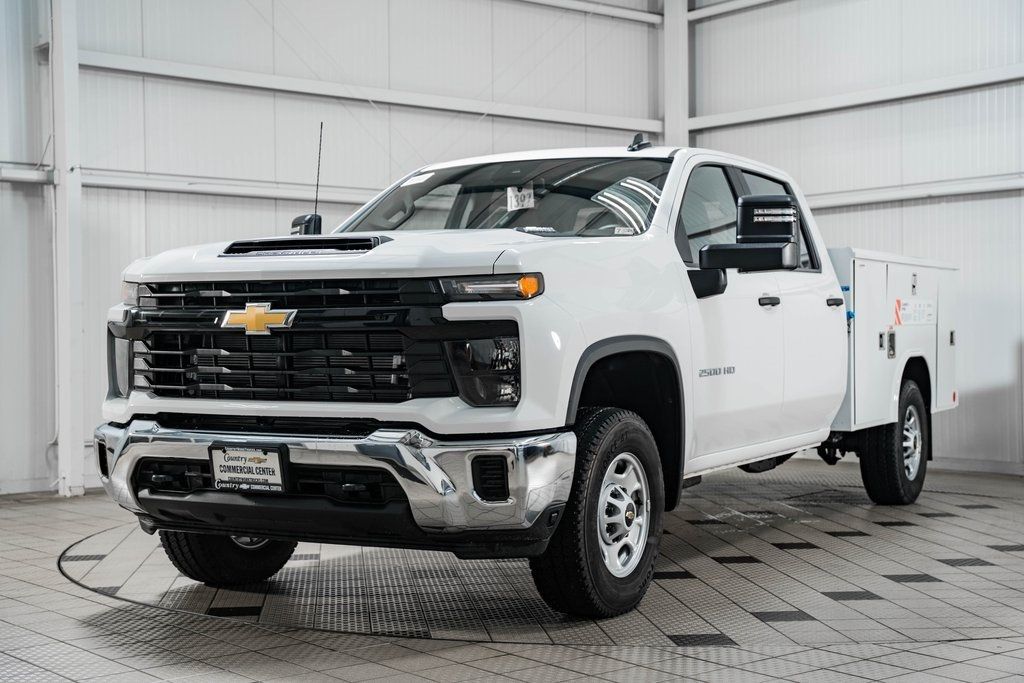 2024 Chevrolet Silverado 2500HD 2500HD CREW 4X4 * 6.6 DURAMAX * READING UTILITY - 22490244 - 2