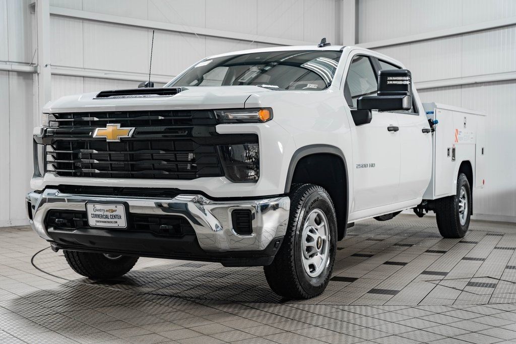 2024 Chevrolet Silverado 2500HD 2500HD CREW 4X4 * 6.6 DURAMAX * READING UTILITY - 22515782 - 2