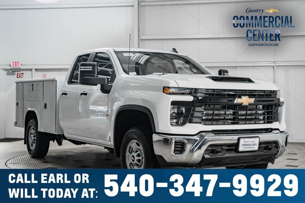 2024 Chevrolet Silverado 2500HD 2500HD DOUBLE CAB 4X4 * 6.6 DURAMAX * KNAPHEIDE UTILITY - 22544380 - 0