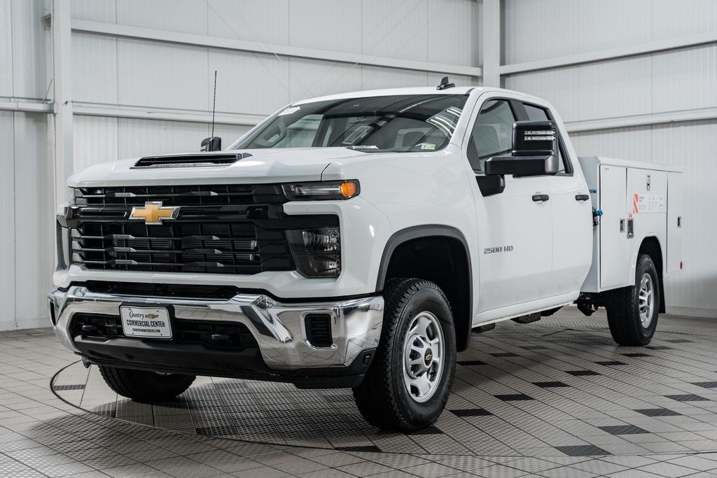 2024 Chevrolet Silverado 2500HD 2500HD DOUBLE CAB 4X4 * 6.6 DURAMAX * READING UTILITY - 22515783 - 2