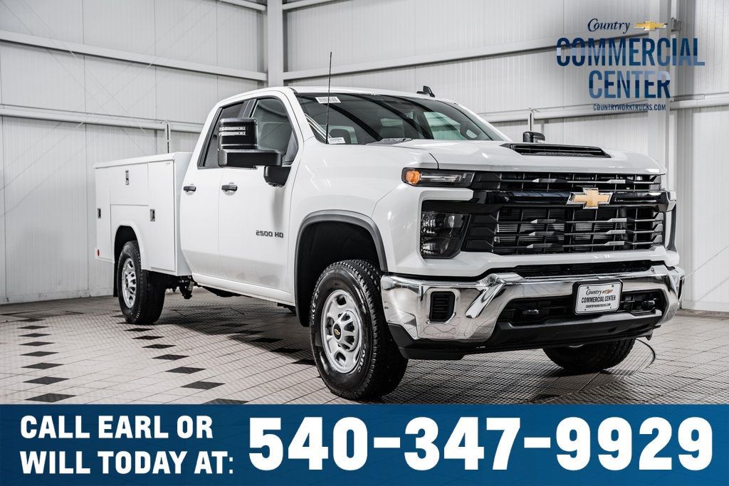 2024 Chevrolet Silverado 2500HD 2500HD DOUBLE CAB 4X4 * 6.6 DURAMAX * READING UTILITY - 22519002 - 0