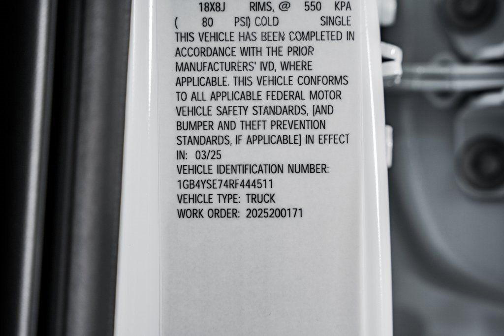 2024 Chevrolet Silverado 3500 HD WT - 22950594 - 38