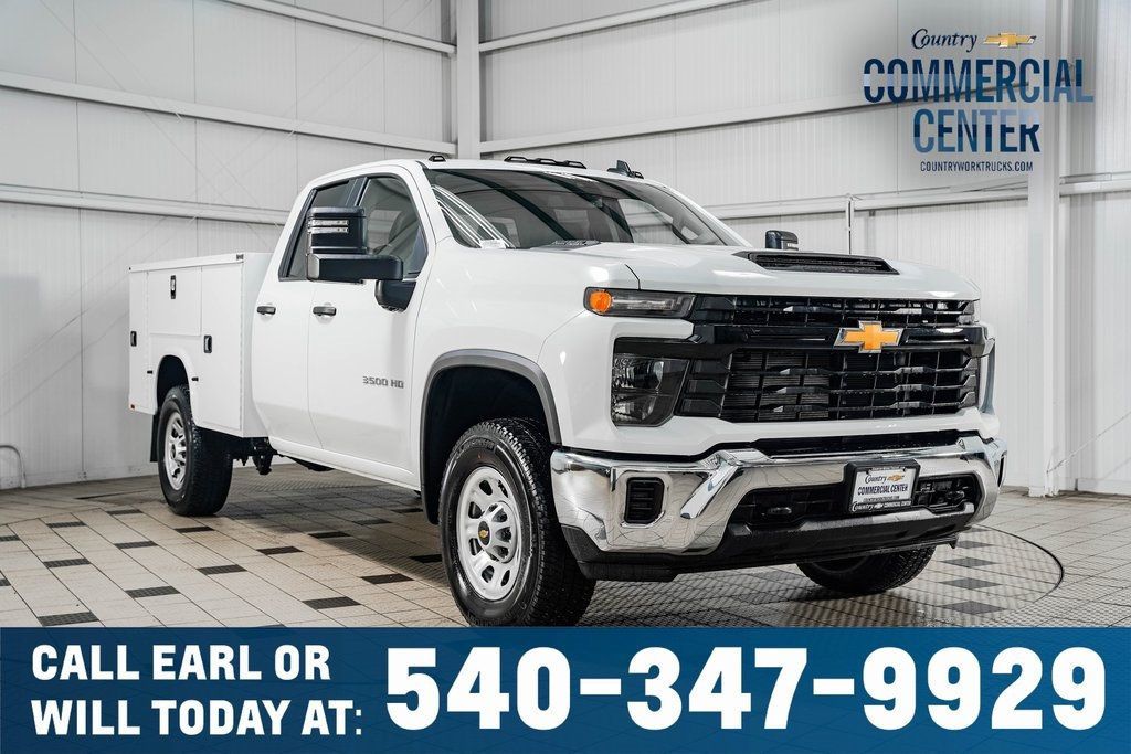 2024 Chevrolet Silverado 3500HD 3500HD DOUBLE CAB 4X4 * 6.6 V8 * KNAPHEIDE UTILITY - 22286735 - 0