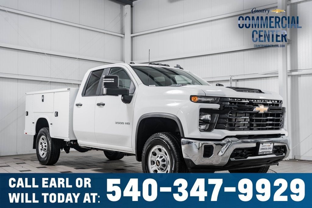 2024 Chevrolet Silverado 3500HD 3500HD DOUBLE CAB 4X4 * 6.6 V8 * KNAPHEIDE UTILITY - 22399749 - 0