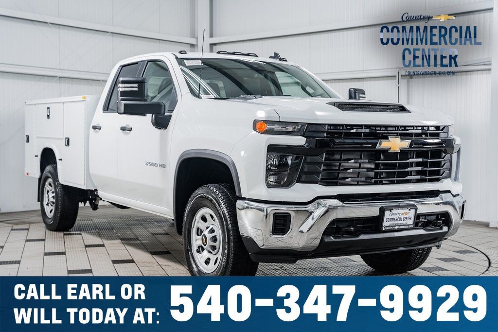 2024 Chevrolet Silverado 3500HD 3500HD DOUBLE CAB 4X4 * 6.6 V8 * KNAPHEIDE UTILITY - 22412872 - 0