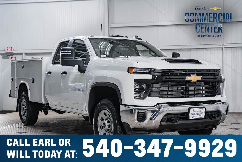 2024 Chevrolet Silverado 3500HD 3500HD DOUBLE CAB 4X4 * 6.6 V8 * KNAPHEIDE UTILITY - 22542227 - 0