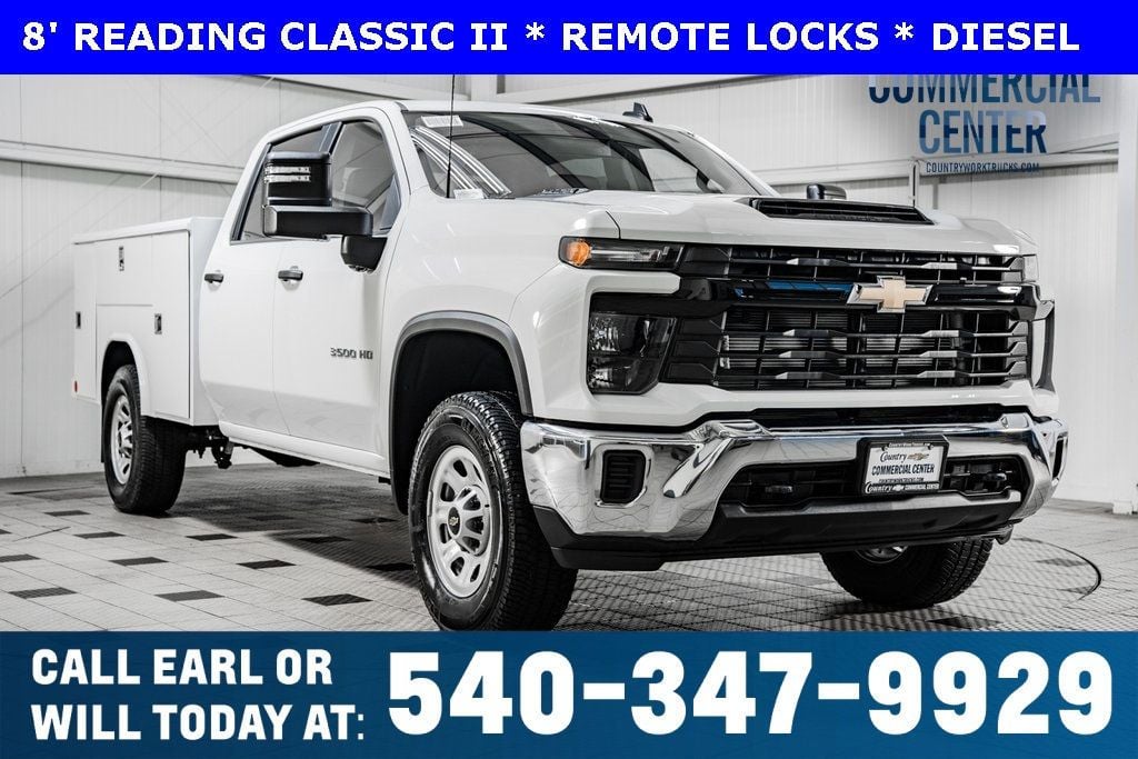 2024 Chevrolet Silverado 3500HD 4WD Crew Cab 172" Work Truck - 22644257 - 0