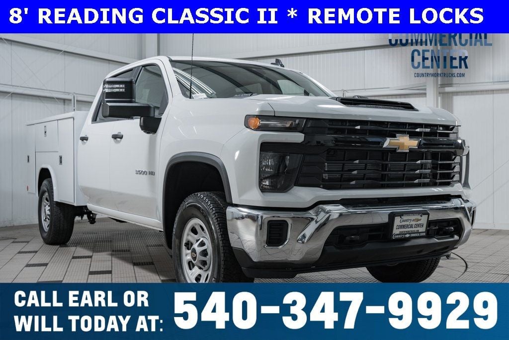 2024 Chevrolet Silverado 3500HD 4WD Crew Cab 172" Work Truck - 22644304 - 0