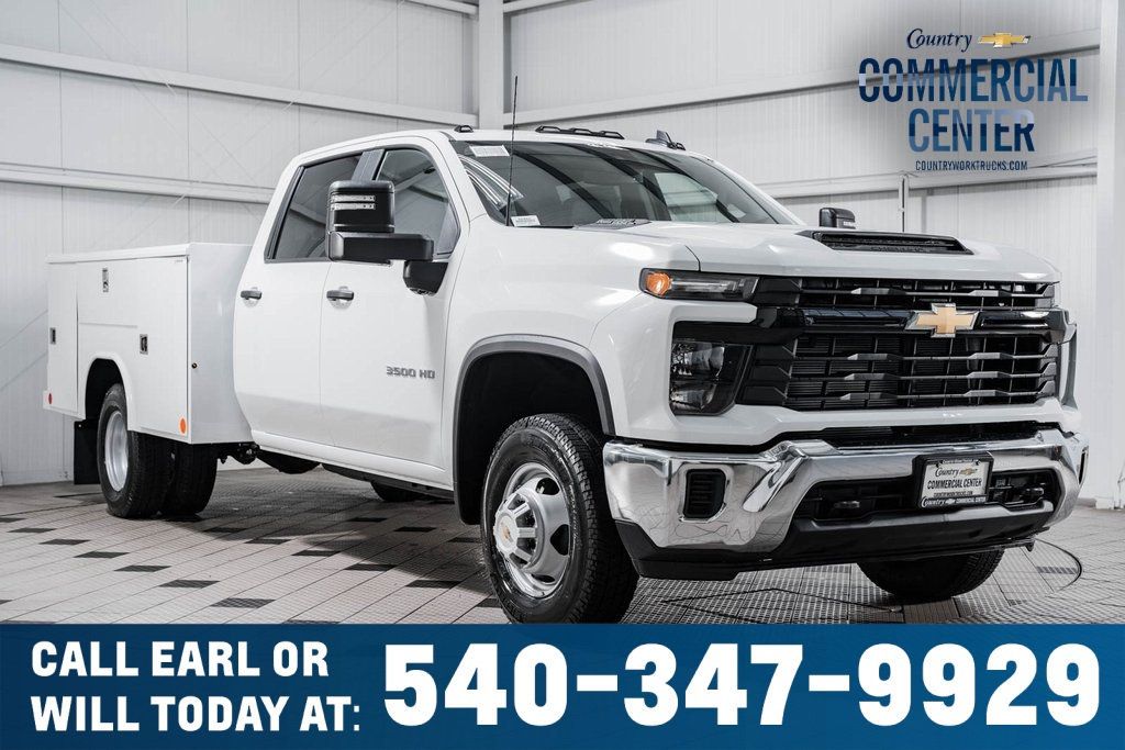 2024 Chevrolet Silverado 3500HD CC 3500HD CREW 4X4 * 6.6 V8 * READING UTILITY - 22481667 - 0