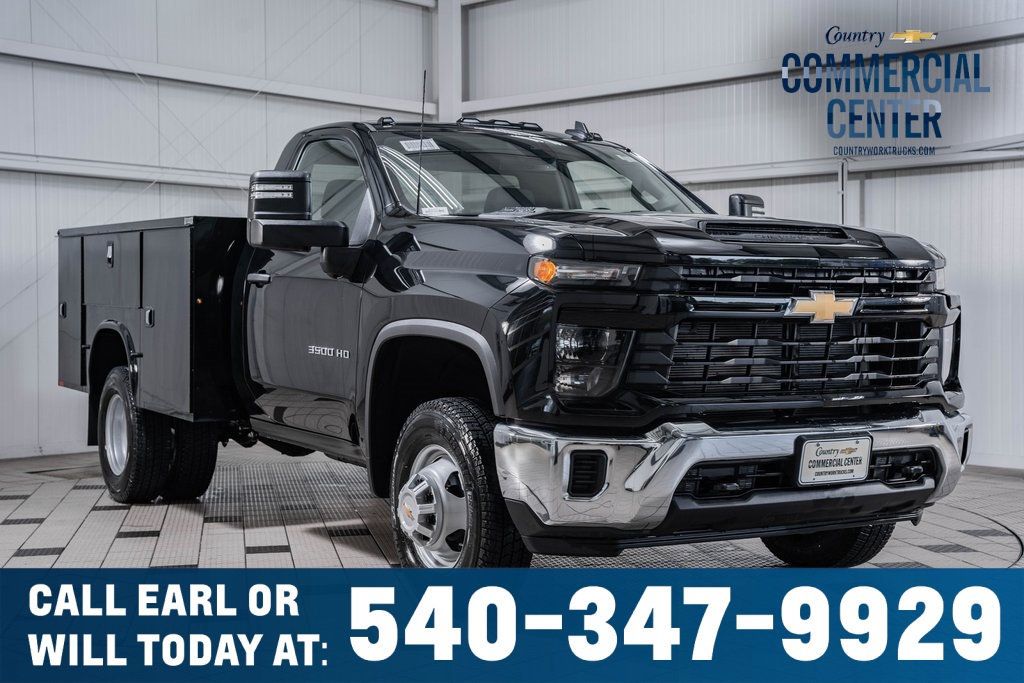 2024 Chevrolet Silverado 3500HD CC 3500HD REG CAB 4X4 * 6.6 V8 * KNAPHEIDE UTILITY - 22515784 - 0