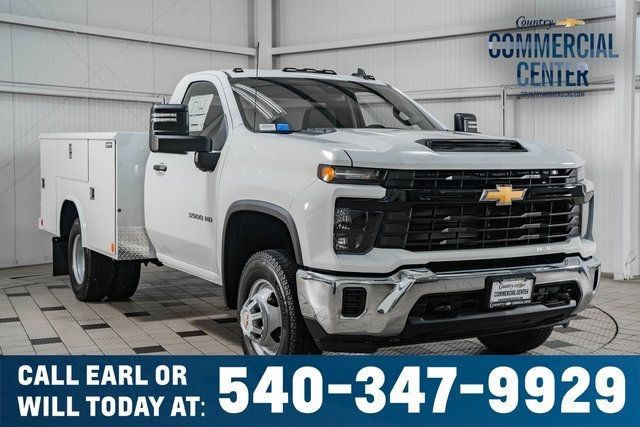 2024 Chevrolet Silverado 3500HD CC 3500HD REG CAB * 6.6 V8 * 9' READING UTILITY - 22052138 - 0