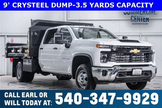 2024 Chevrolet Silverado 3500HD CC 4WD Crew Cab 177" WB, 60" CA Work Truck - 22565378 - 0