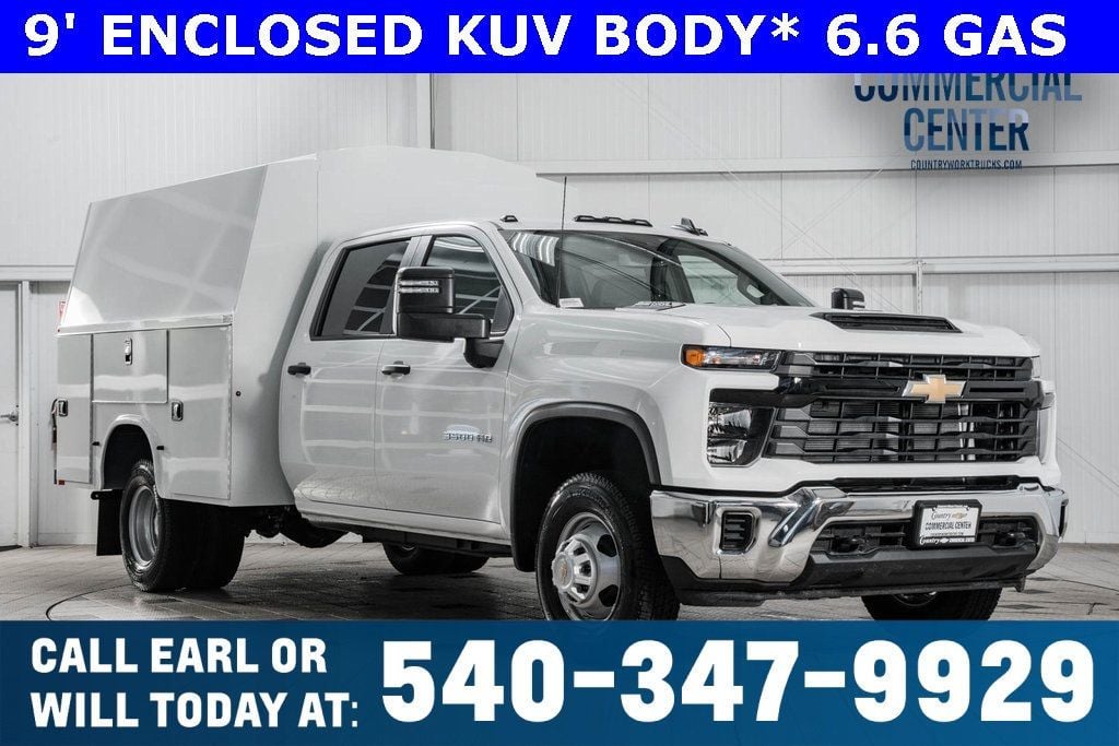 2024 Chevrolet Silverado 3500HD CC 4WD Crew Cab 177" WB, 60" CA Work Truck - 22620539 - 0