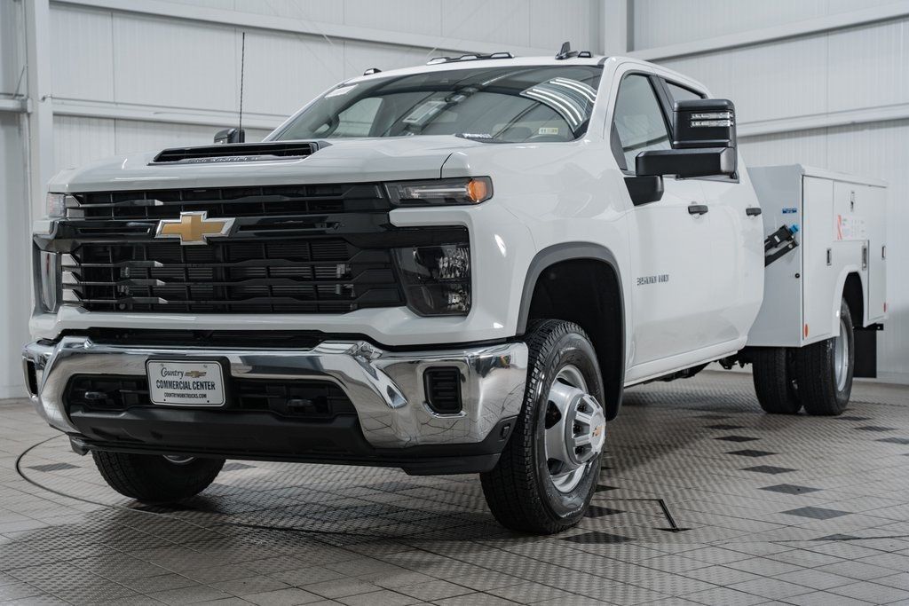 2024 Chevrolet Silverado 3500HD CC 4WD Crew Cab 177" WB, 60" CA Work Truck - 22653716 - 2