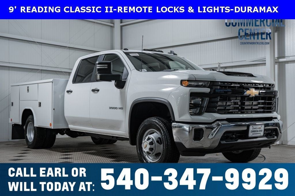 2024 Chevrolet Silverado 3500HD CC 4WD Crew Cab 177" WB, 60" CA Work Truck - 22691732 - 0